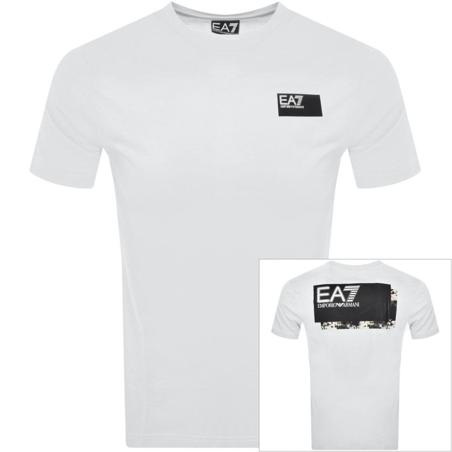 【本日特価】 Logo Armani Emporio EA7 T Menswear Mainline | White Shirt トップス